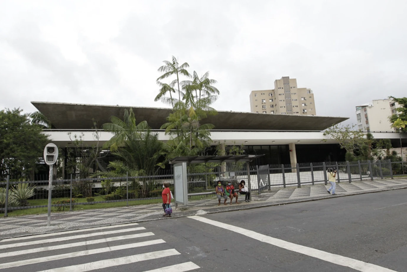 Acesso à Concha Acústica é alterado por causa das obras do TCA