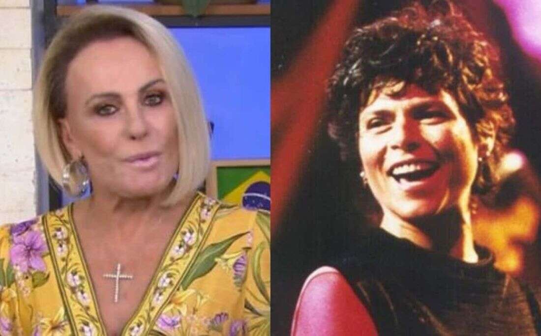 Ana Maria Braga comete gafe e manda beijo ao vivo para Cássia Eller, morta há 24 anos