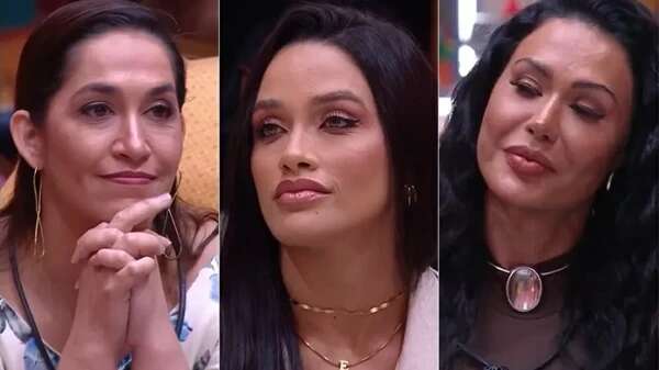 Enquete BBB 25: Gracyanne Barbosa, Eva e Daniele Hypolito, quem deve ser eliminada no Paredão?