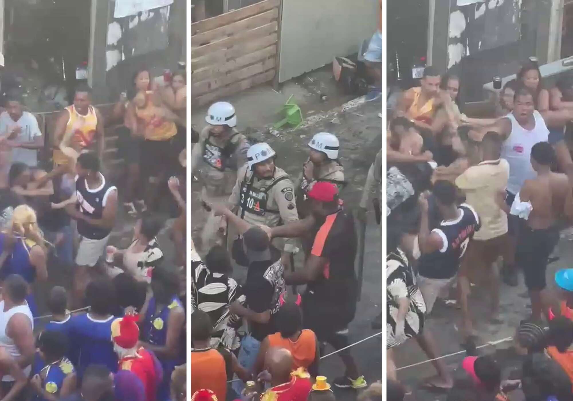 Bloco de pós-Carnaval em Boa Vista do Lobato tem briga generalizada; veja vídeo