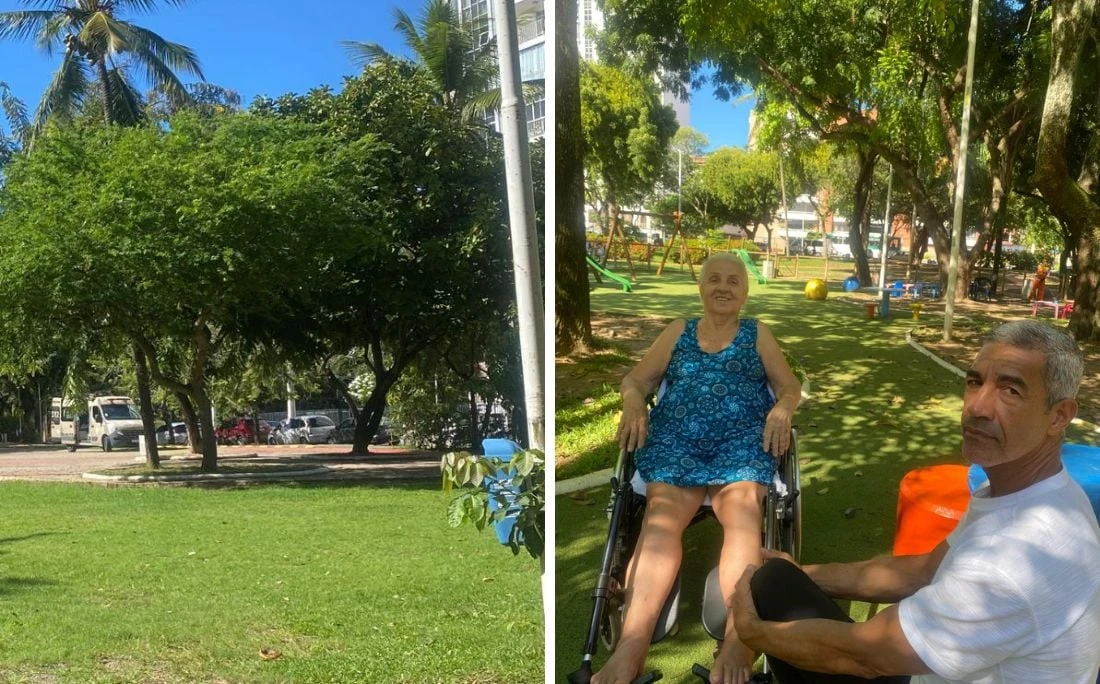 Uma semana após tiroteio, praça da Pituba fica vazia: 'o abandono é a pior resposta'