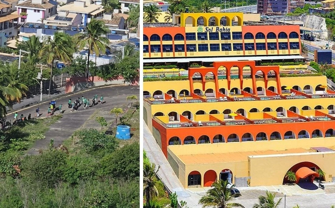 Polícia retira grupo que entrou em imóvel onde funcionava o Hotel Sol Bahia