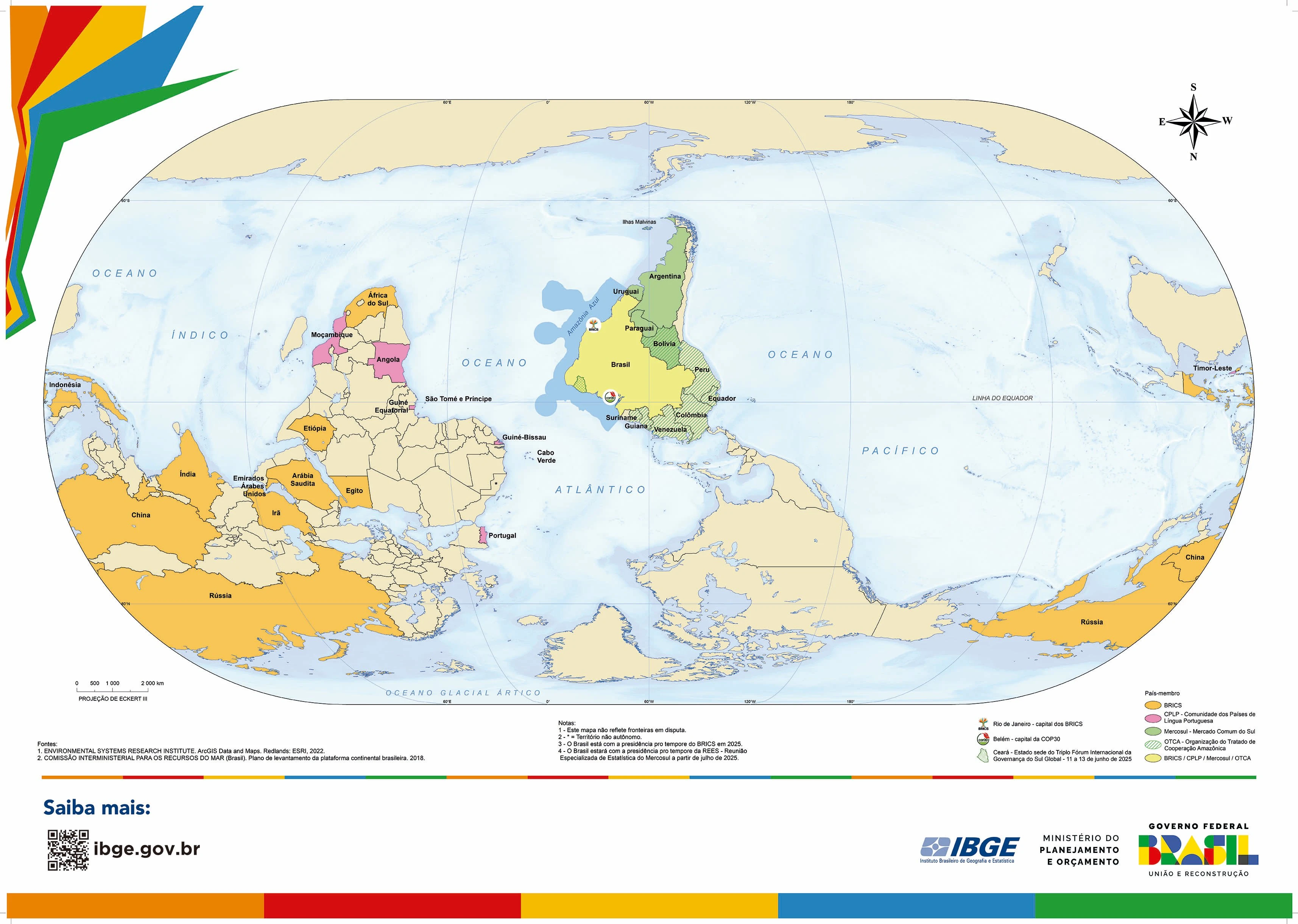 O mapa que você aprendeu estava errado: veja como é a proporção real dos continentes