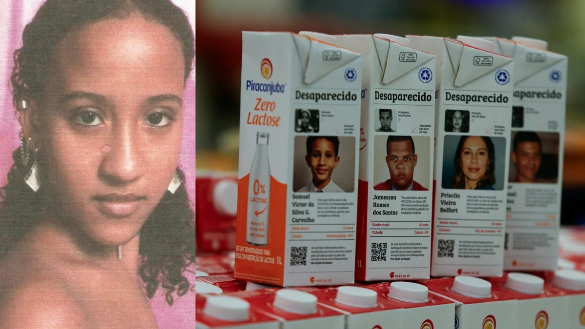 Quem é a primeira baiana da lista de desaparecidos nas caixas de leite