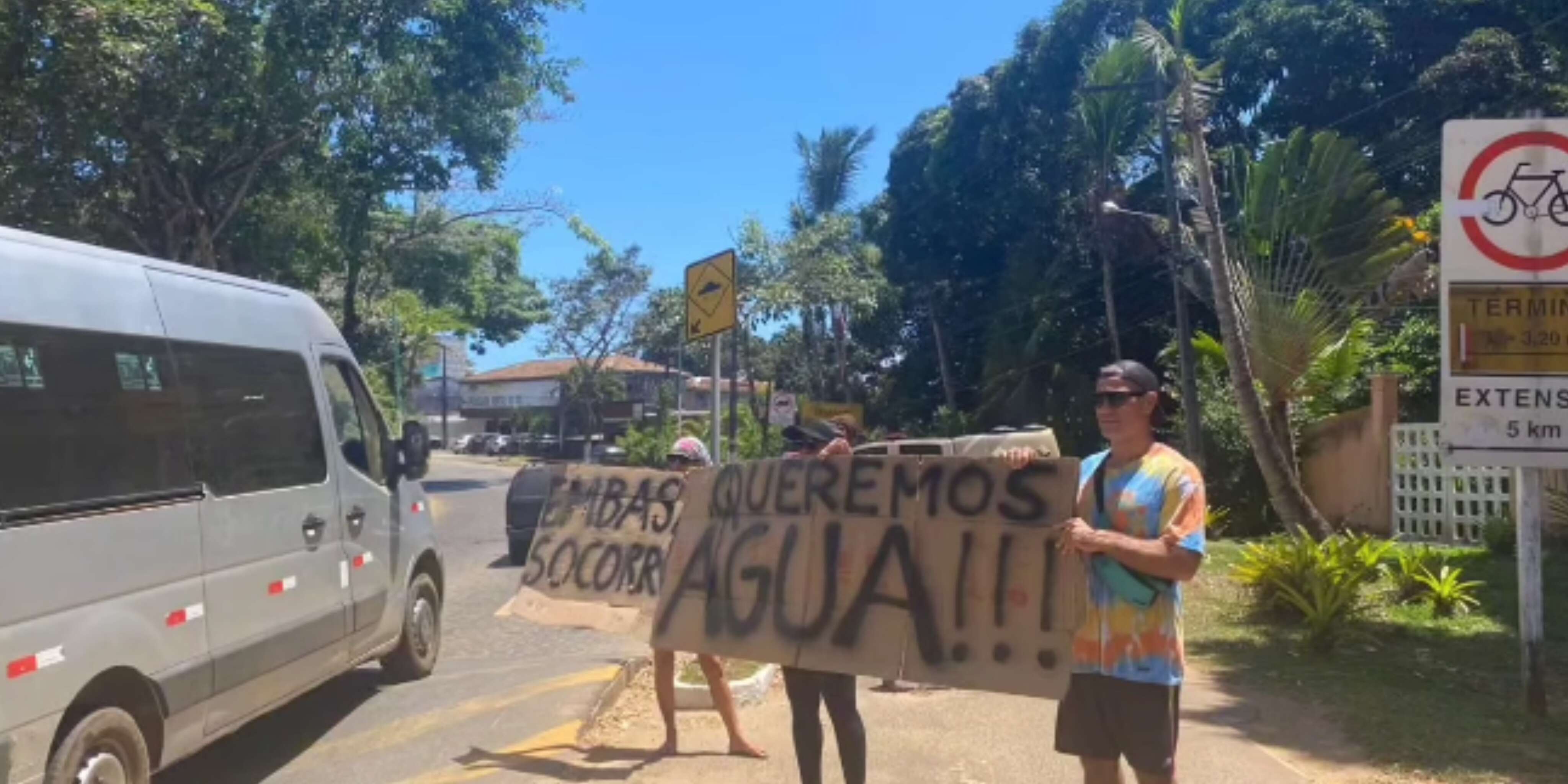 Ano novo, problema velho: moradores do Litoral Norte estão há uma semana sem água