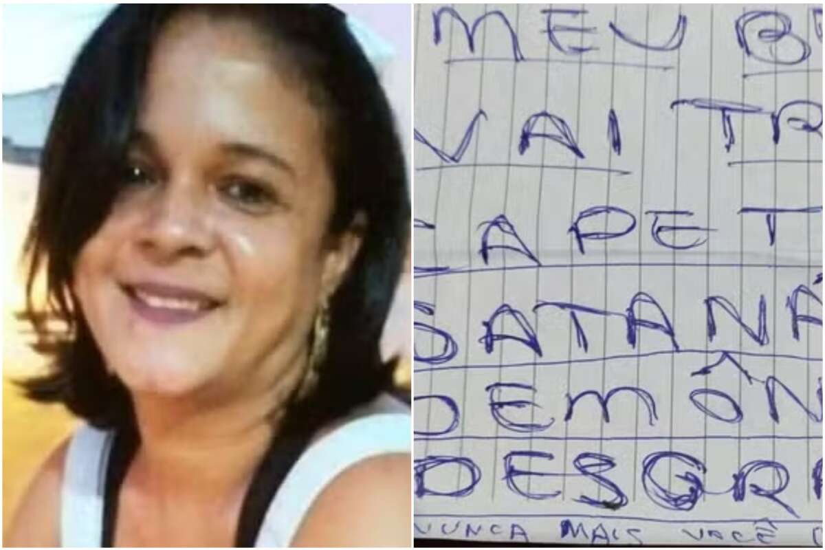 Mulher é morta na Bahia e marido confessa em carta: 'Vai trair o capeta, ingrata'