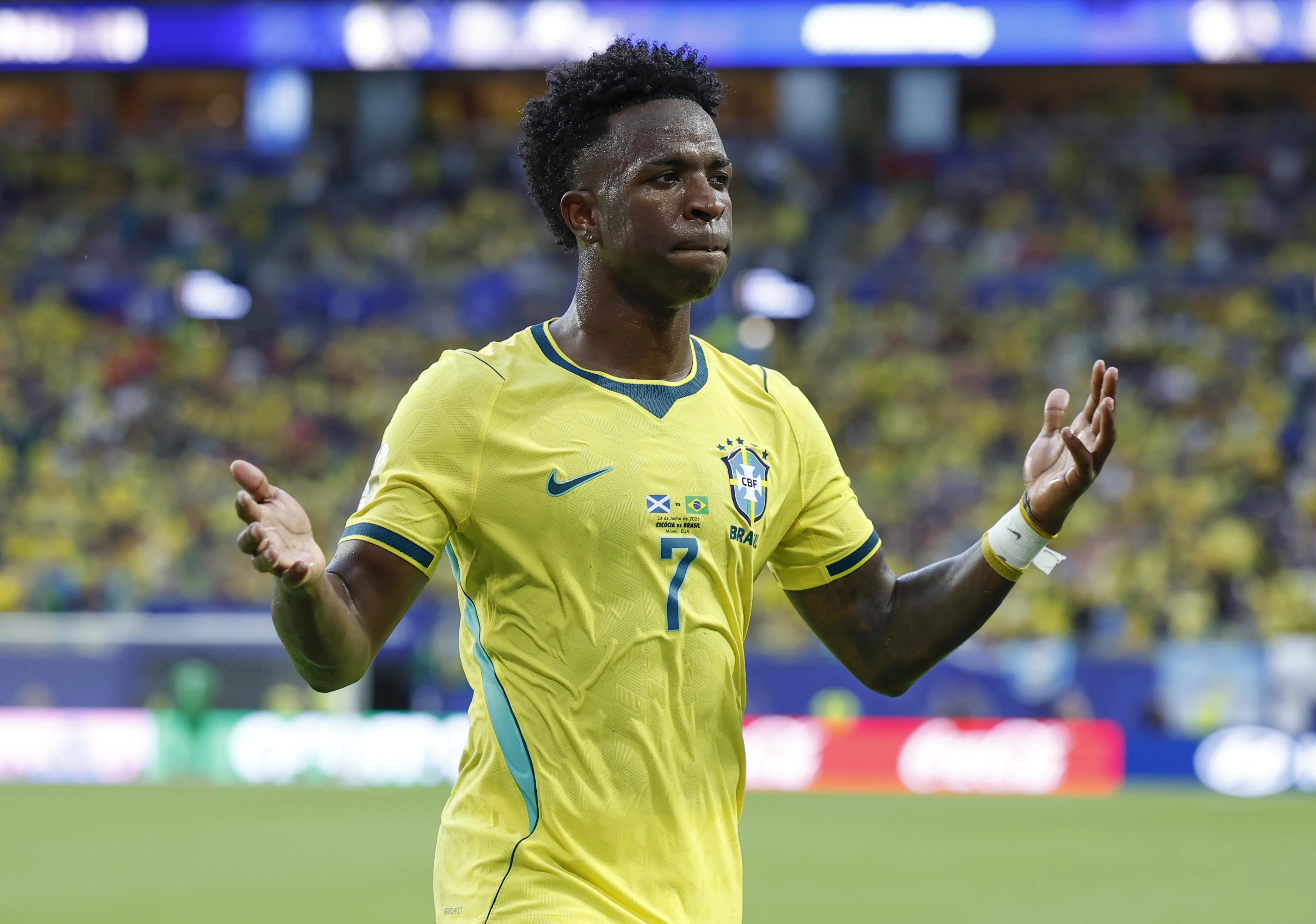 Vini Jr. quebra o silêncio após eliminação do Brasil na Copa do Mundo