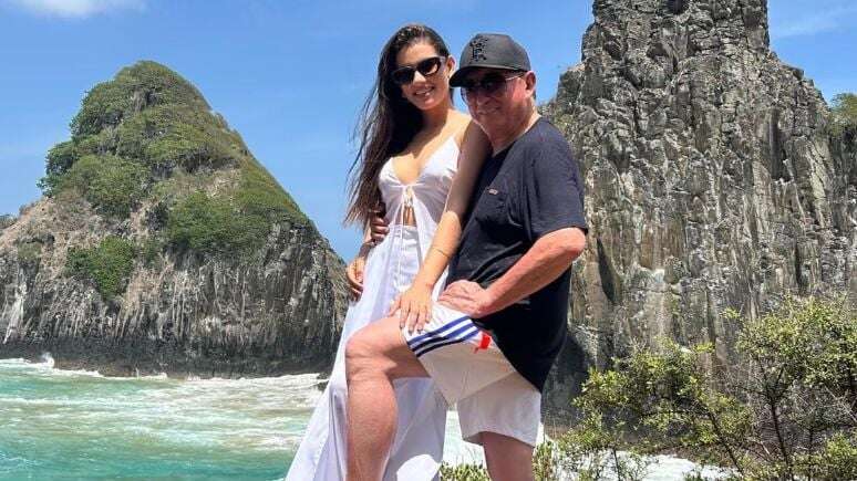 Faltam 3 dias! Noiva de Amado Batista, 51 anos mais nova, inicia preparativos para o casamento