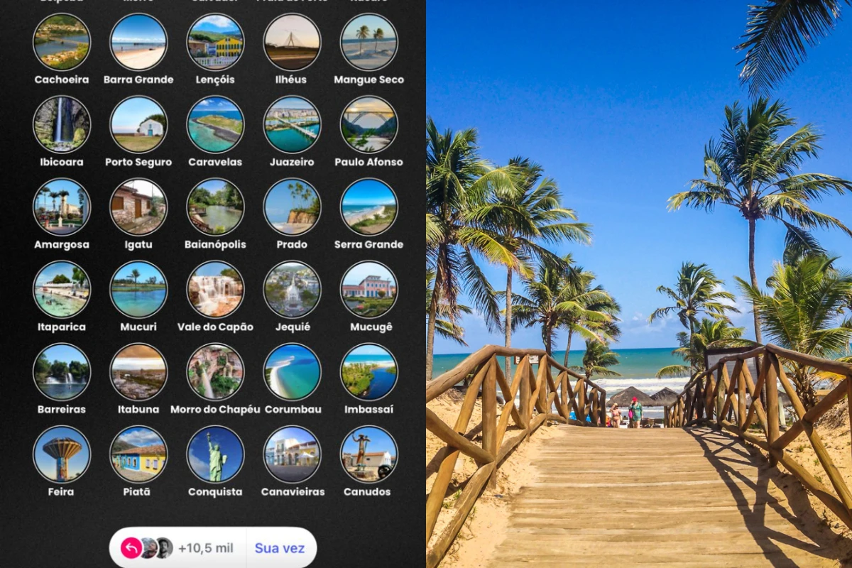 Você conhece quantos desses lugares na Bahia?
