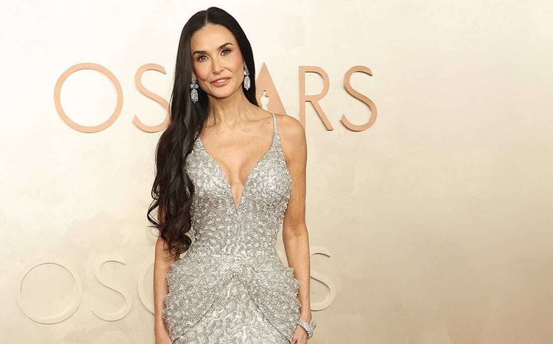 O que Demi Moore sussurrou ao perder o Oscar de Melhor Atriz; descubra