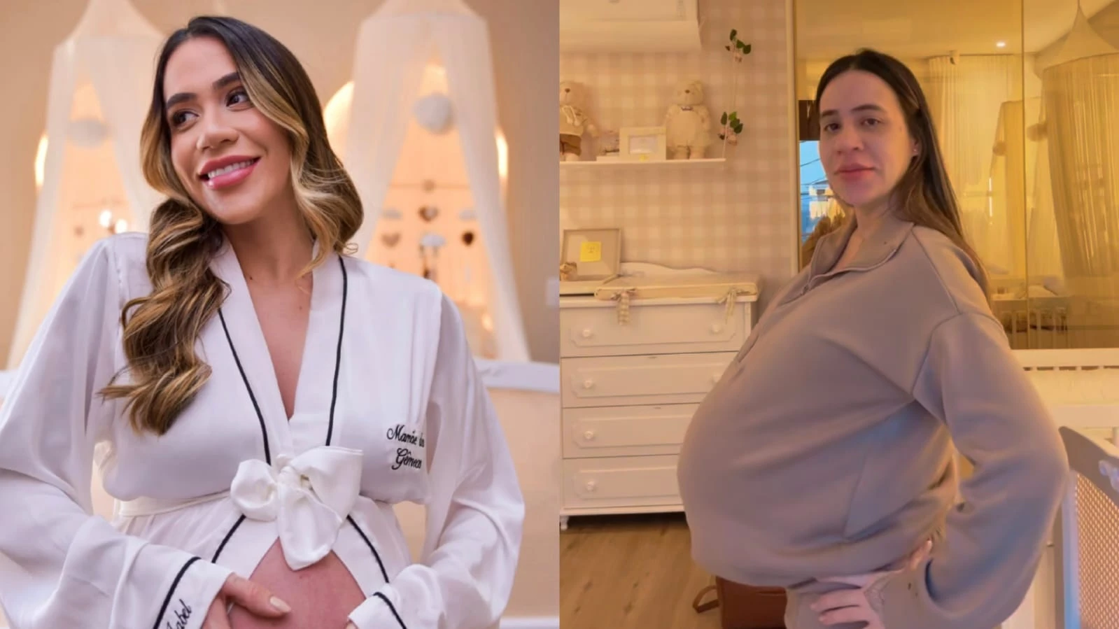 Após perder bebê, influenciadora emociona seguidores com vídeo antes do parto de gêmeos