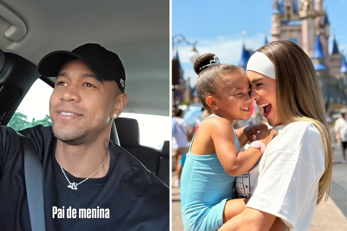 Léo Santana revela que adiou compromisso para ir à festa de Dia dos Pais com Liz