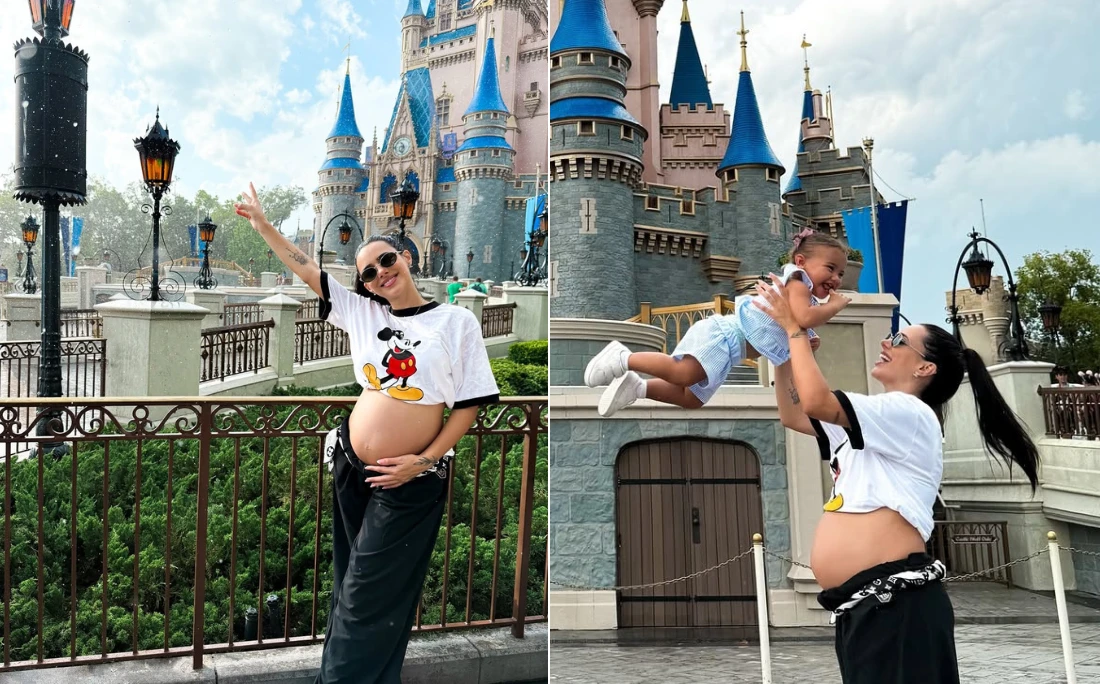 Mickey Mouse exclusivo, duas babás, três seguranças e área vip: a viagem de Bruna Biancardi para a Disney