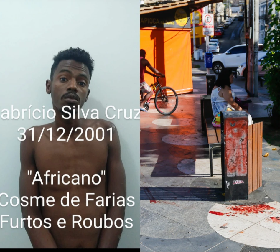 Homem morto no Largo da Dinha foi assassinado por comparsas de furtos no local
