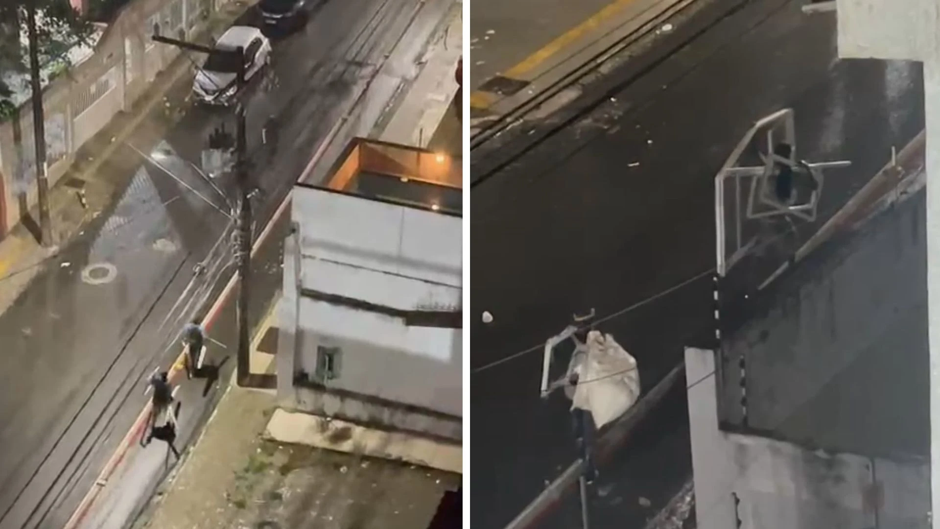 Vídeo: homens invadem casa e fazem a limpa no bairro da Graça