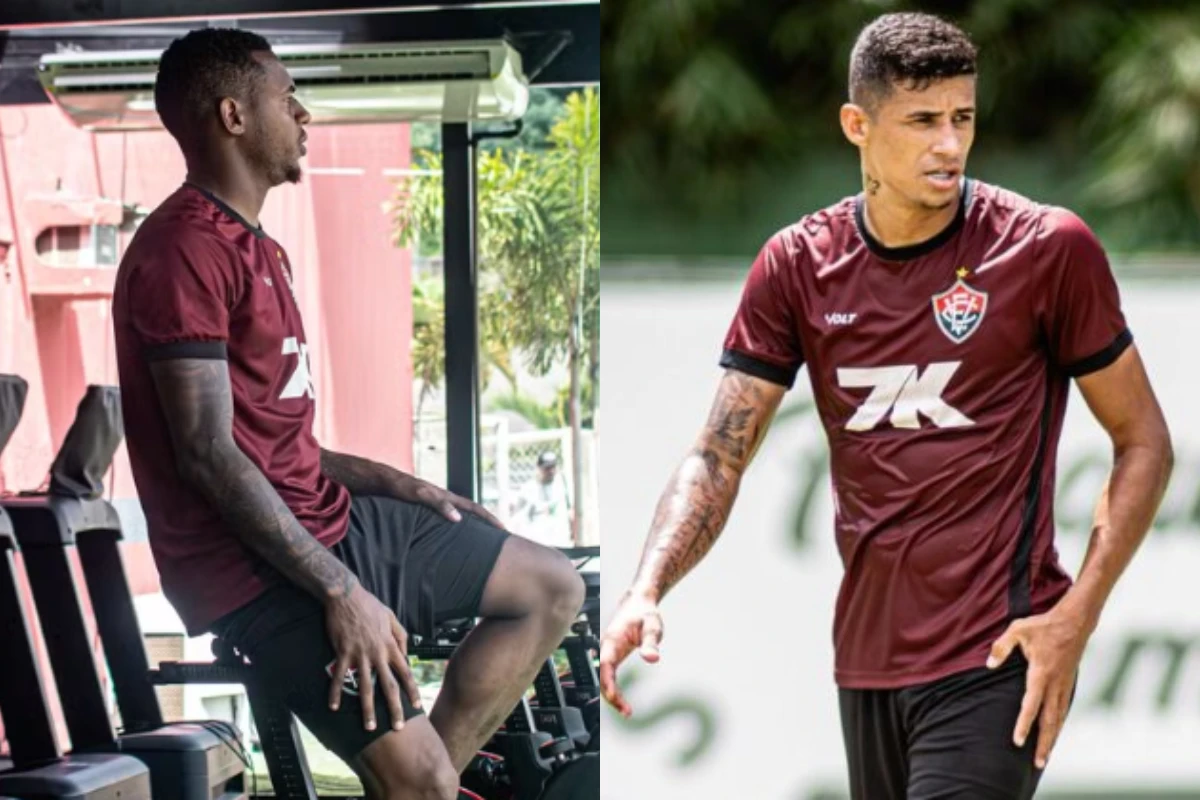 Camutanga e Dudu são ‘apresentados’ e reforçam o Vitória na luta contra o rebaixamento