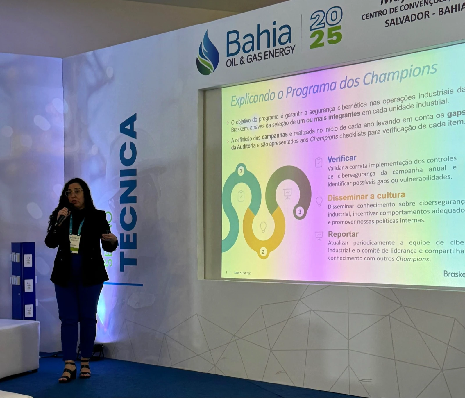 Braskem apresenta programa de cibersegurança industrial no Bahia Oil & Gas Energy 2025