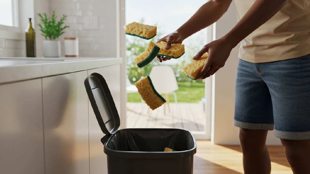 O segredo da China que é 10x mais higiênico e mais fácil de lavar do que a esponja amarela