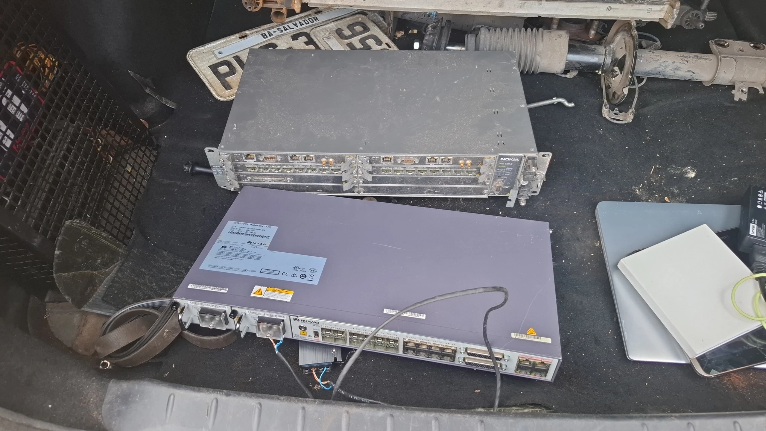 Foragido por estupro é preso com equipamentos de telefonia avaliados em R$ 36 mil