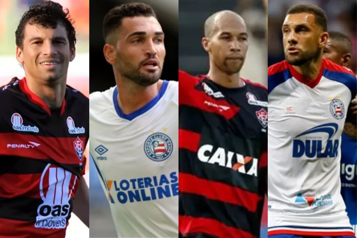 Ba-Vi: veja quem são os maiores artilheiros do clássico no século 21