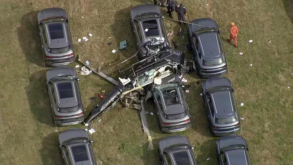 Tragédia no Rio: helicópteros colidem no ar e deixam mortos no Recreio