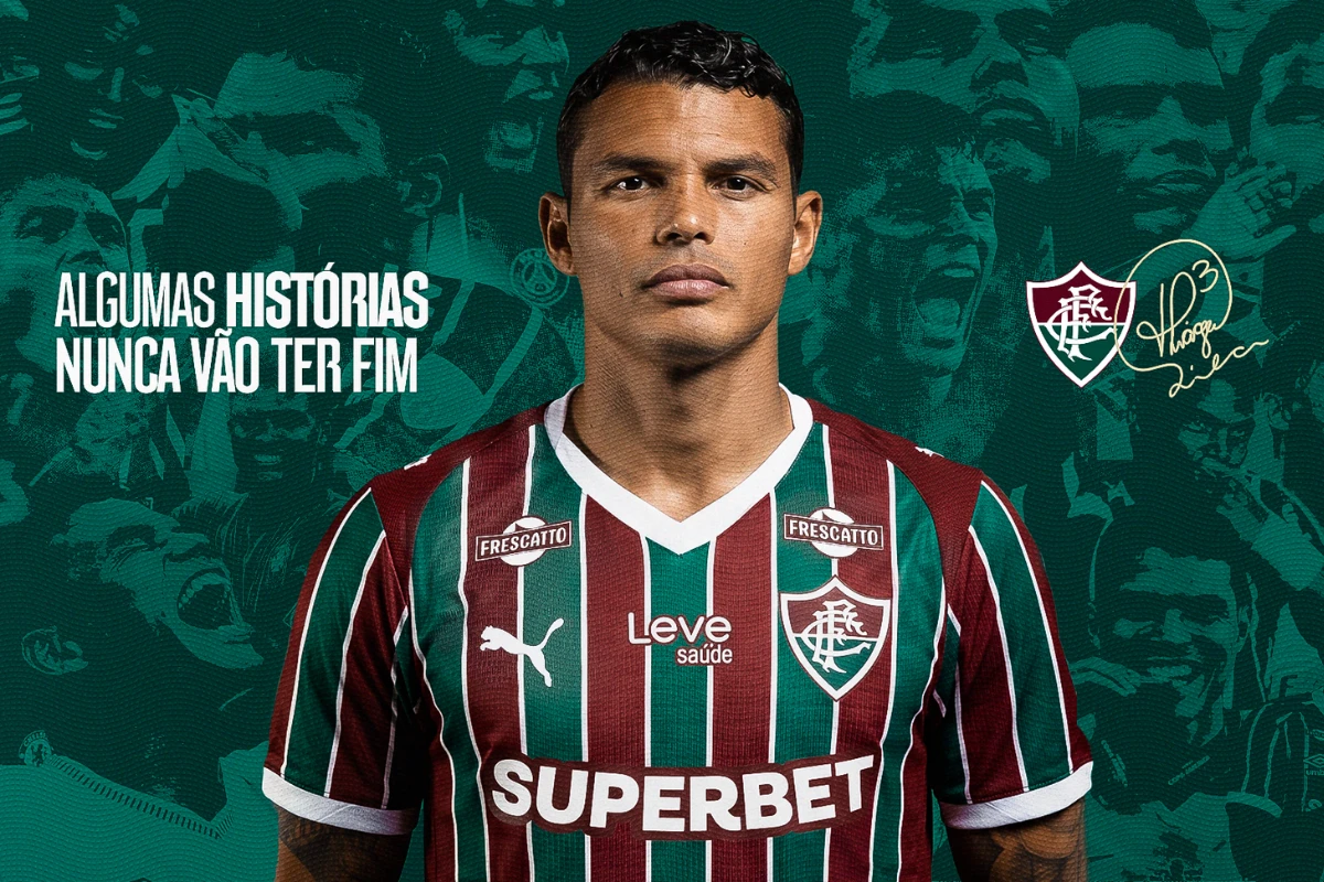 Fluminense anuncia retorno de Thiago Silva para quarta passagem pelo clube