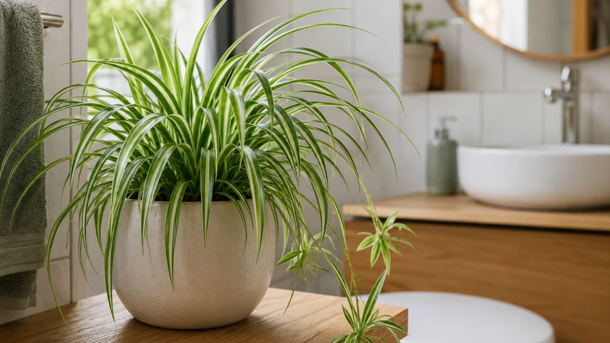 Esta planta simples pode transformar o banheiro e ainda ajudar contra a umidade