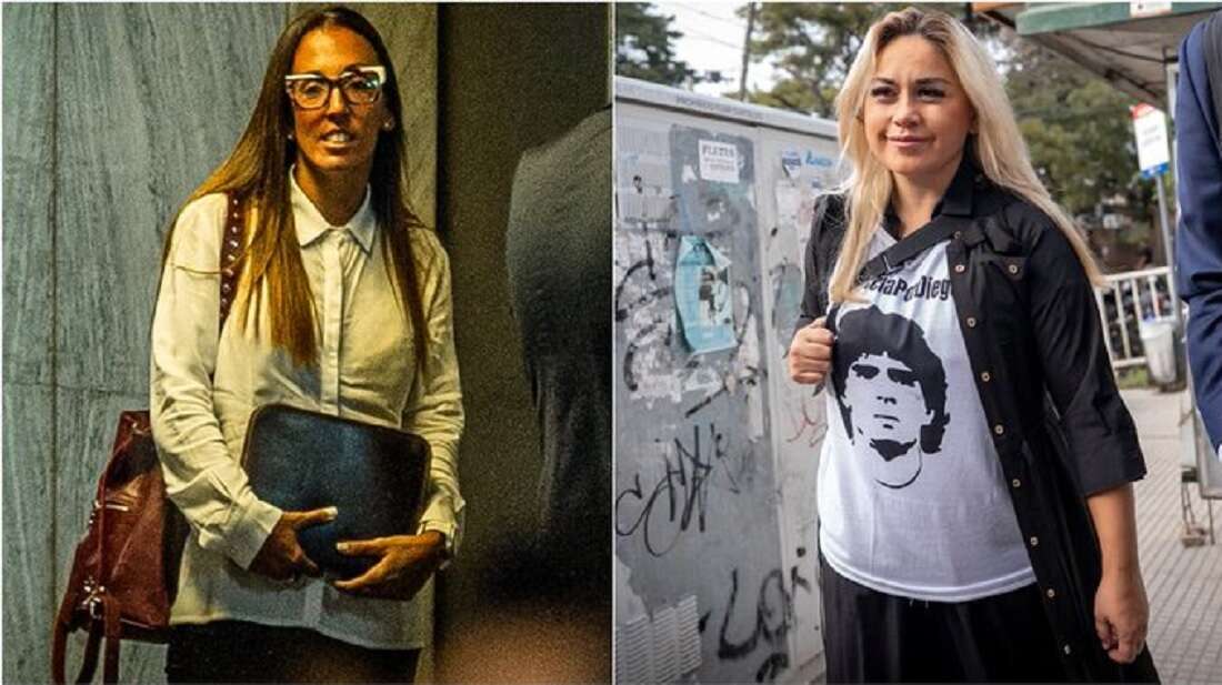 Ex-mulher de Maradona xinga acusada pela morte do craque argentino: 'Filha da p...'