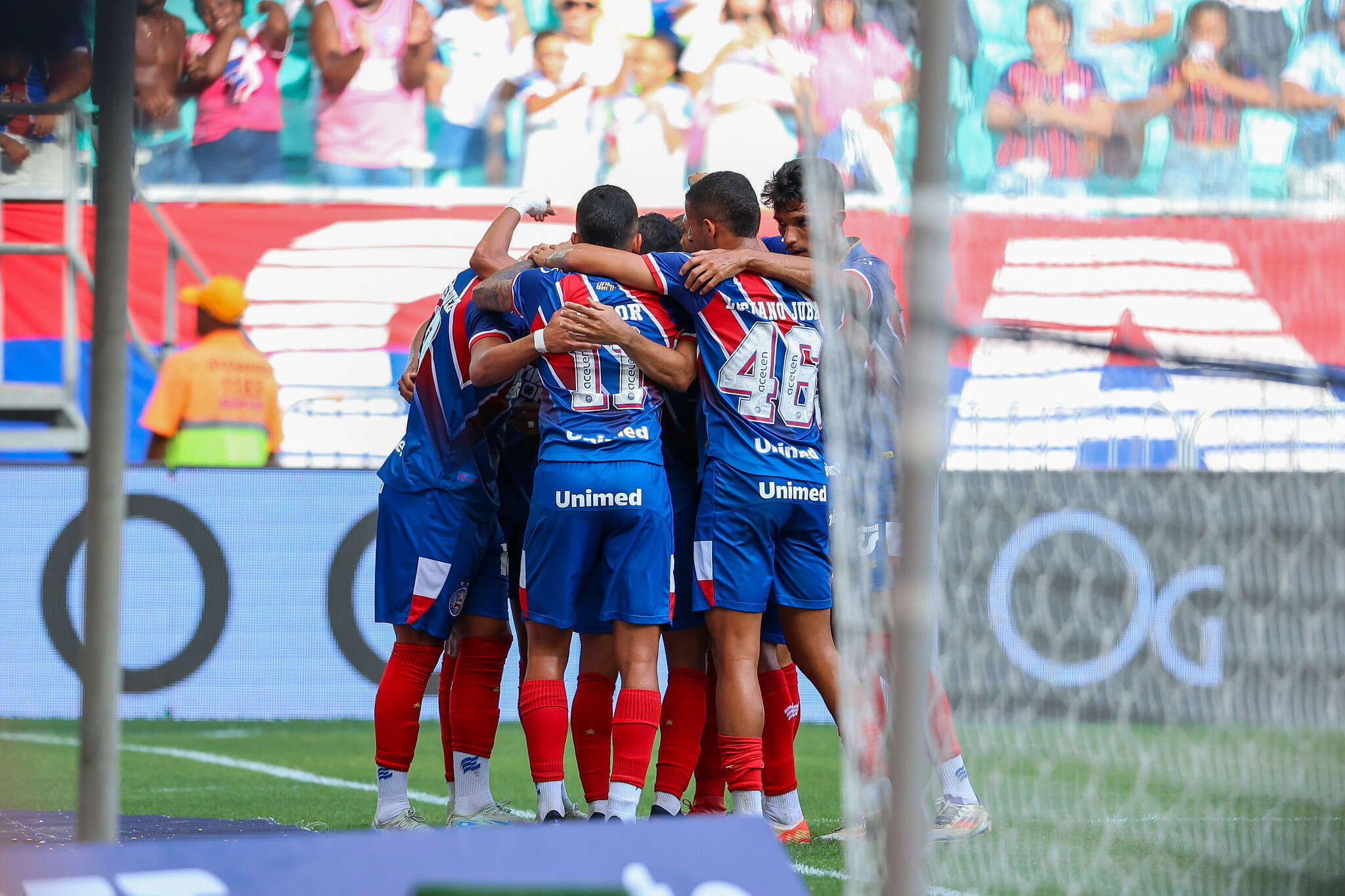 Willian José celebra primeiro gol pelo Bahia: 'Melhor sensação possível'