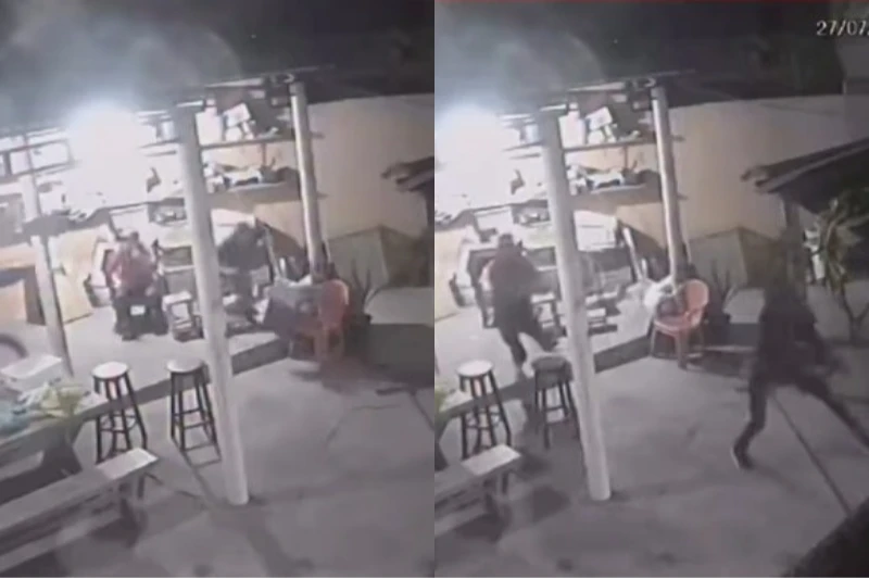 Filho de ex-vice-prefeito de Xique-Xique é baleado em atentado a tiros em bar