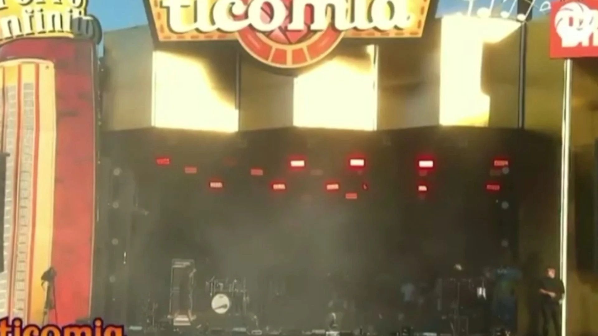 Show de Iguinho e Lulinha é interrompido após princípio de incêndio na Bahia; assista