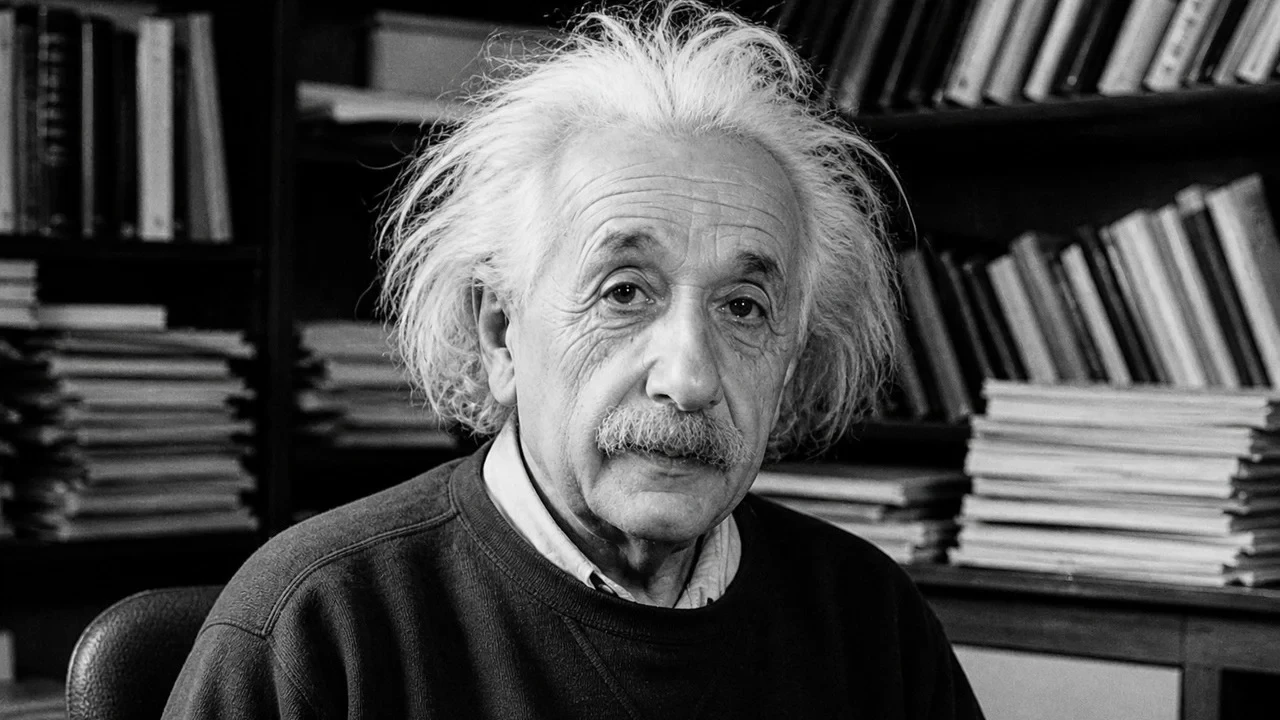 Frase de Einstein do Dia: 'Quem nunca errou nunca tentou nada novo' - a reflexão de Albert Einstein sobre coragem e aprendizado