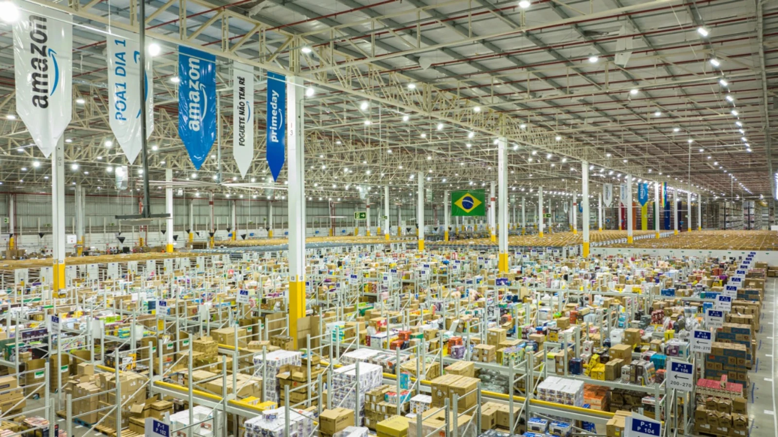 Amazon inaugura centro de distribuição em Salvador com operação 24 horas