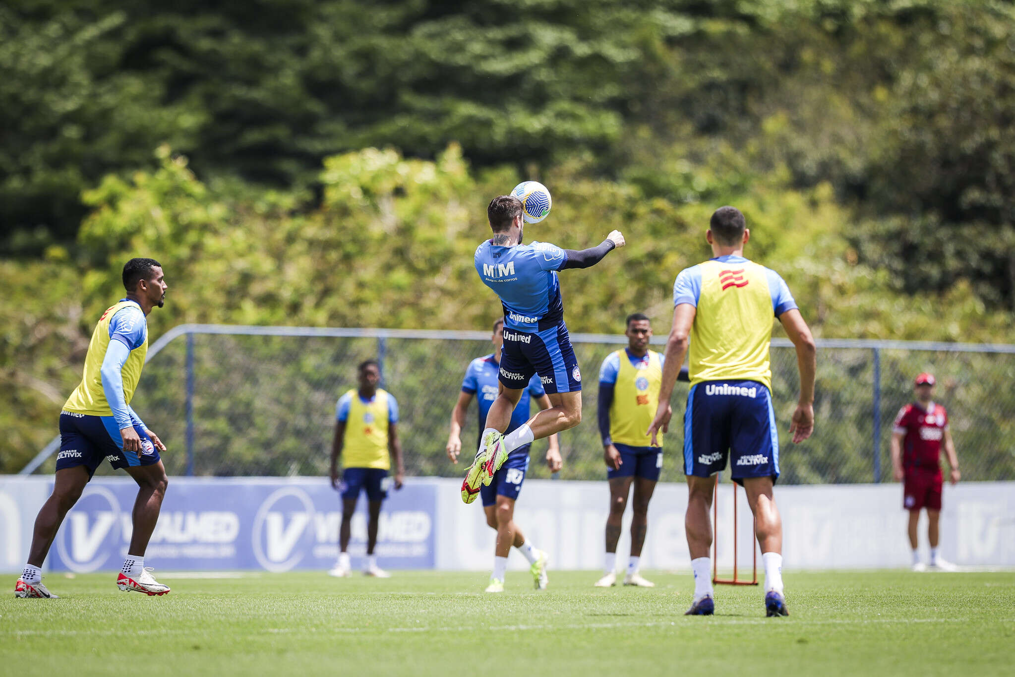 Bahia tem dia de treino tático e Ceni começa a montar time que enfrenta o Fortaleza