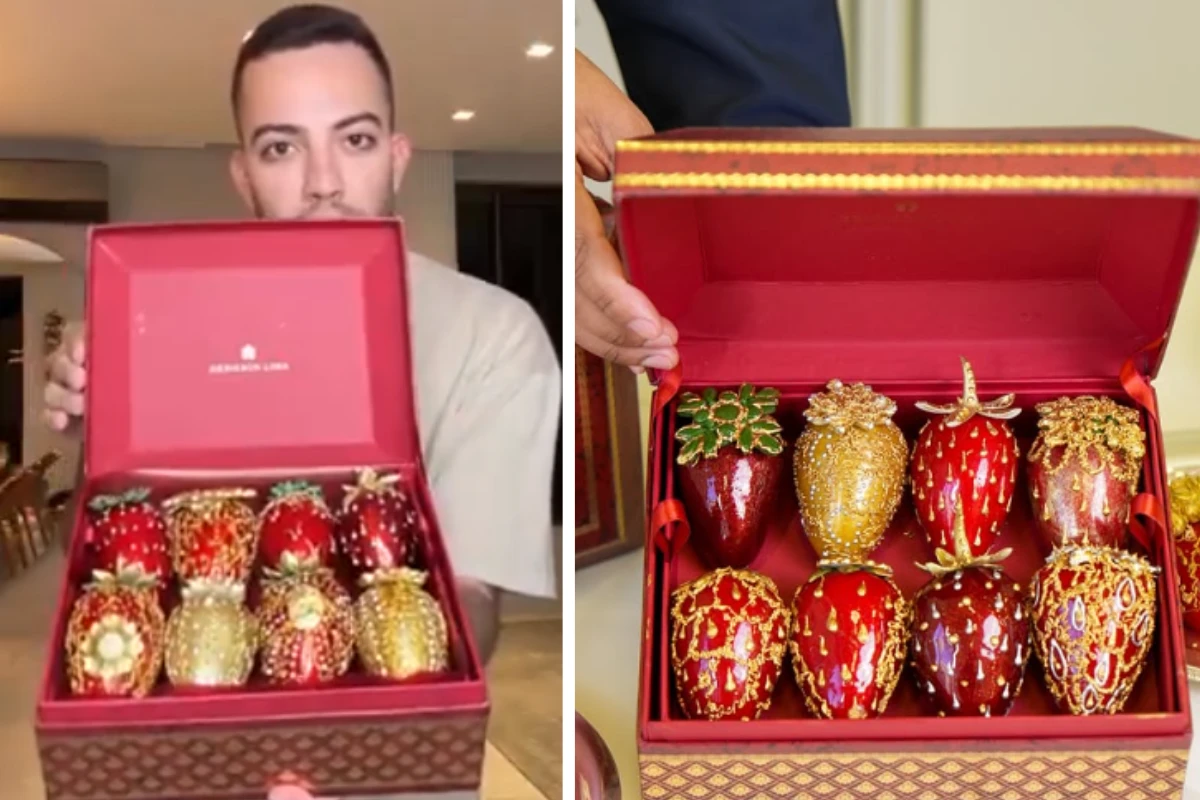 Morango do Amor de R$2 mil: Conheça versão de luxo que conquistou famosos