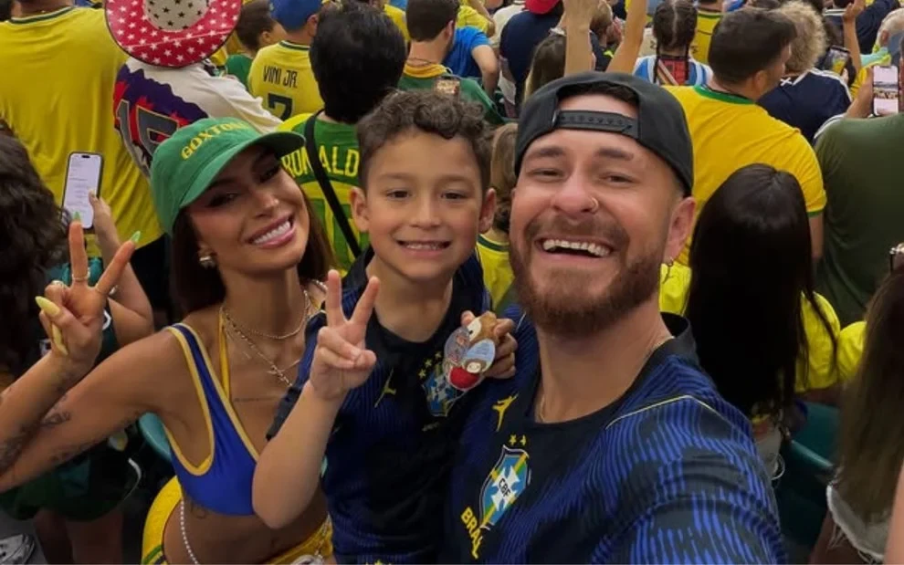Fred Bruno se emociona com atitude da ex Bianca Andrade durante a Copa: 'Jamais esquecerei'