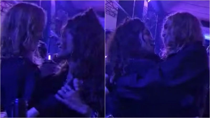 Nanda Costa é vista em clima de romance com nova namorada em show de Marisa Monte