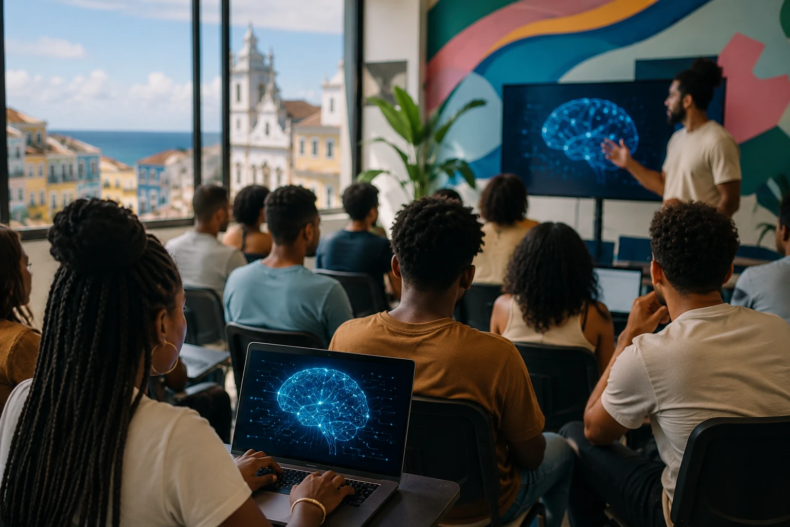 Salvador recebe curso gratuito de inteligência artificial com apoio da OpenAI; veja como participar