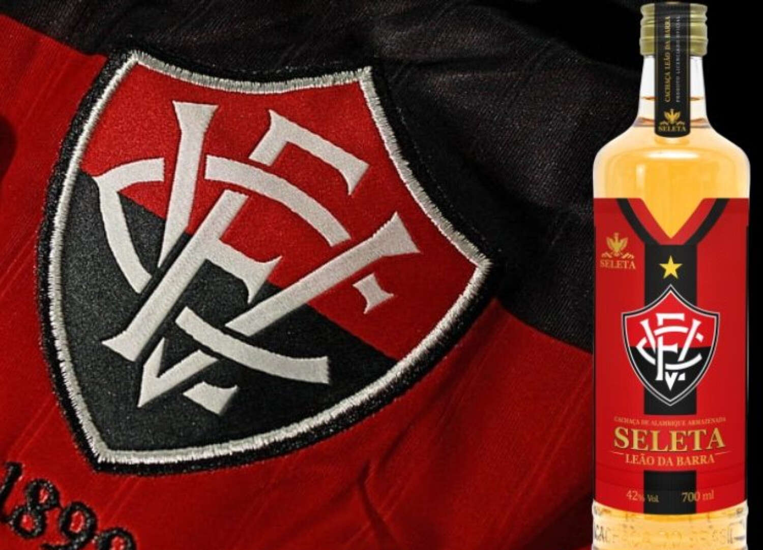 Celebrando 125 anos de história, Esporte Clube Vitória ganha cachaça oficial do time