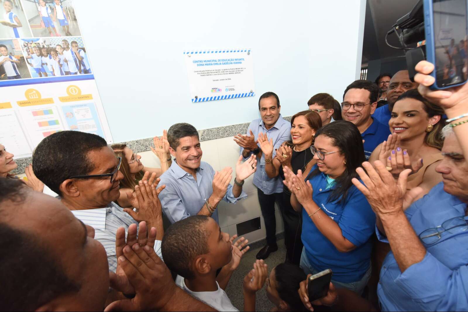 Bruno Reis inaugura CMEI no Rio Sena um dia após reeleição