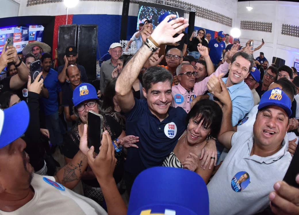 ACM Neto lidera disputa pelo governo  e venceria Jerônimo com 10 pontos de vantagem, diz pesquisa