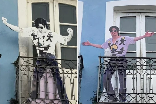 Novo totem de Michael Jackson é instalado no Pelourinho