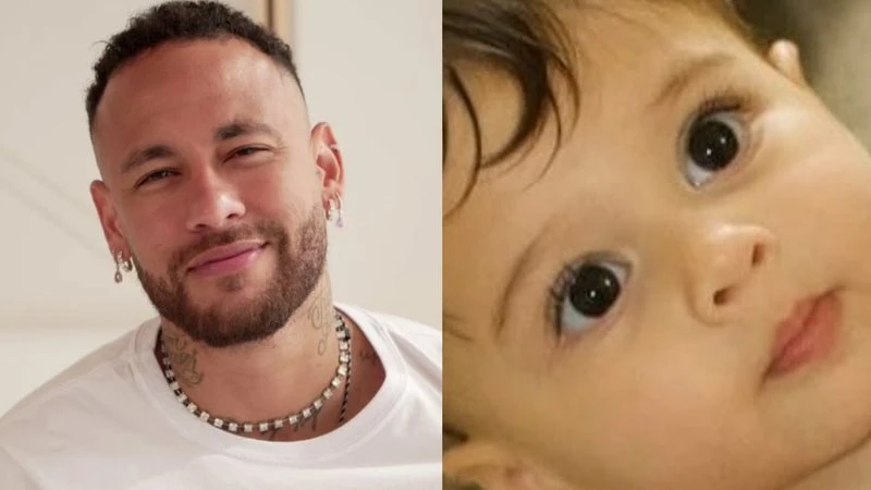Neymar leva Bruna Biancardi à festa de 1 ano da filha Helena