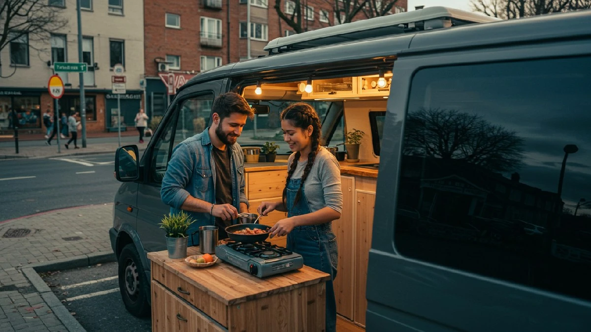 Como este casal vive no centro de grande cidade sem pagar aluguel