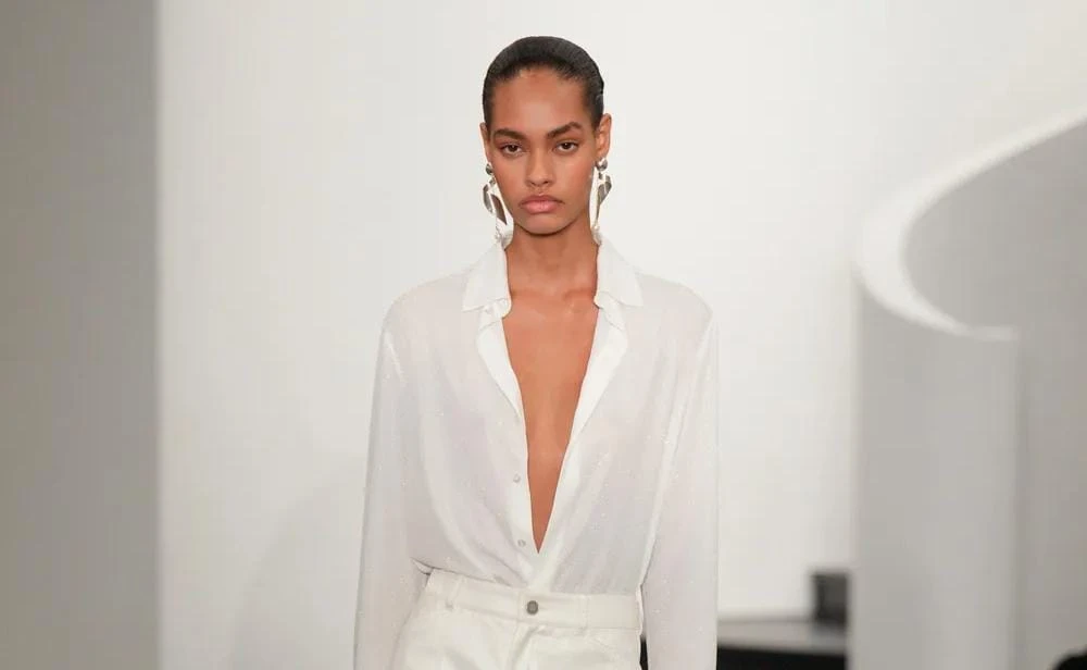 Modelo baiana que brilhou no Afro Fashion Day é destaque em desfile da Ralph Lauren