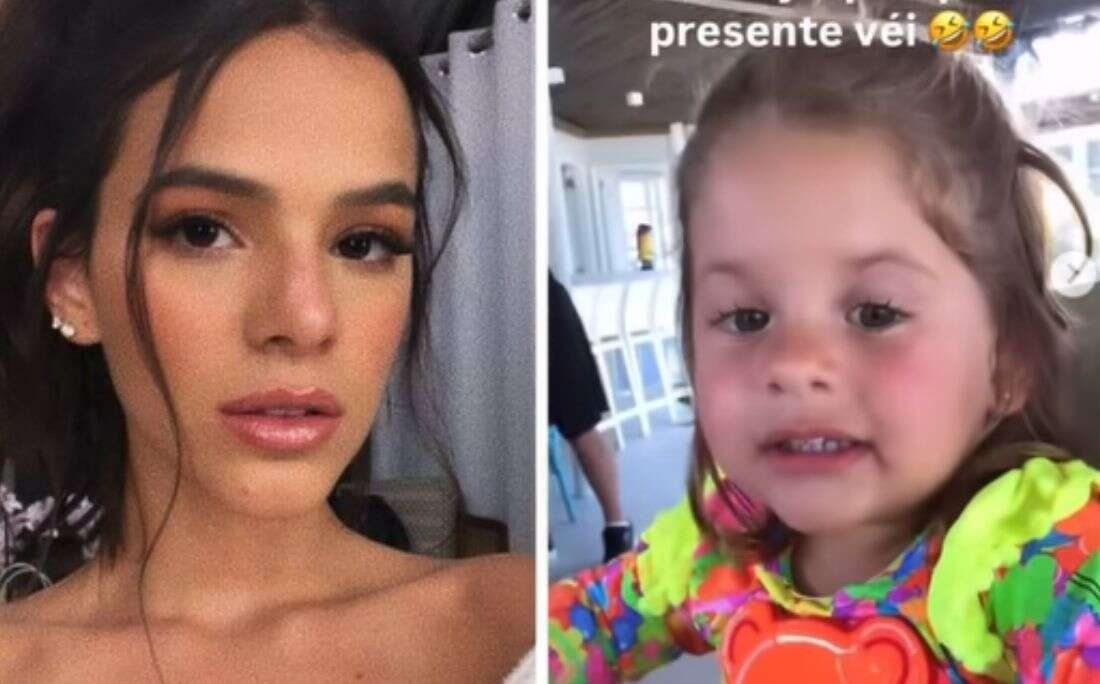 Maria Flor surge em vídeo e manda recado para Bruna Marquezine; veja