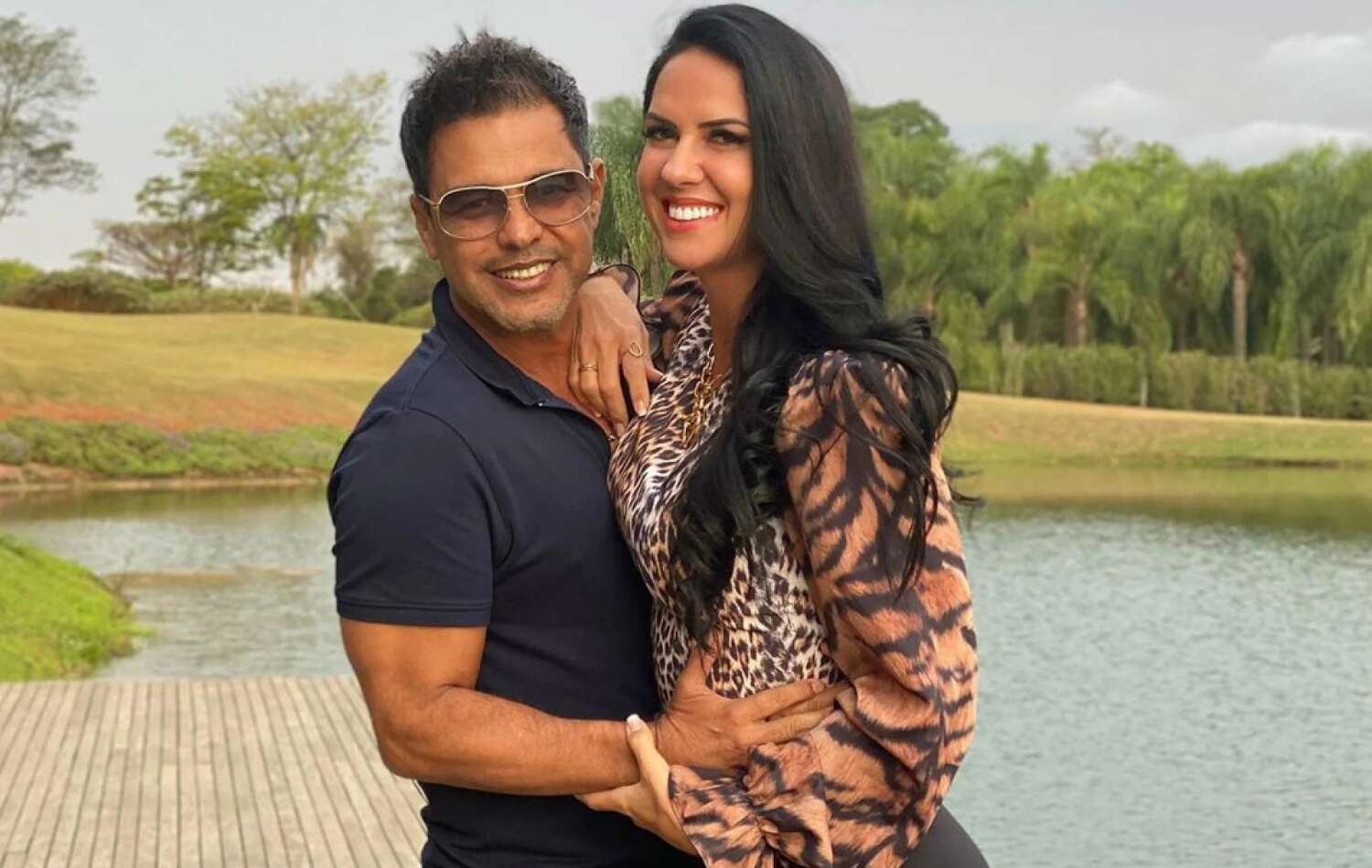 Graciele Lacerda conta sobre Zezé Di Camargo com filha recém-nascida: 'A vê todos os dias pela babá eletrônica'