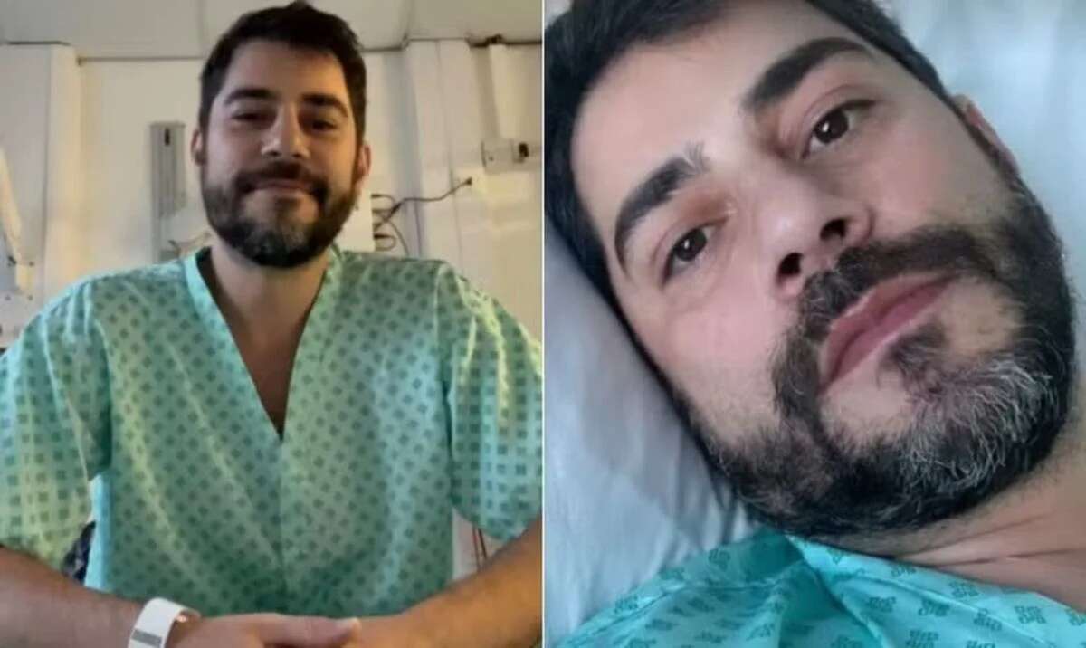 Evaristo Costa volta a hospital após revelar tratamento para doença de Crohn