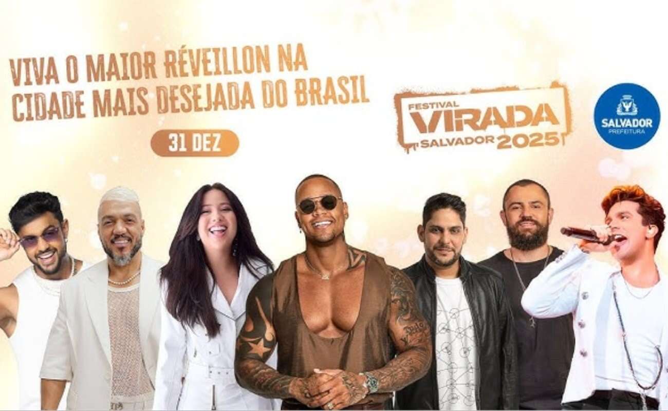 Assista ao vivo: Réveillon tem shows de Parangolé, Léo Santana, Luan Santana e mais no Festival Virada