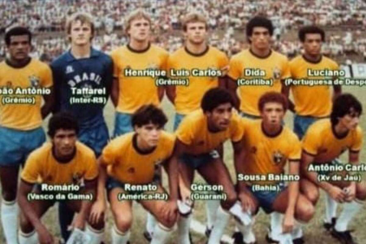 Conheça a história do baiano que saiu do interior e jogou com craques brasileiros na Seleção